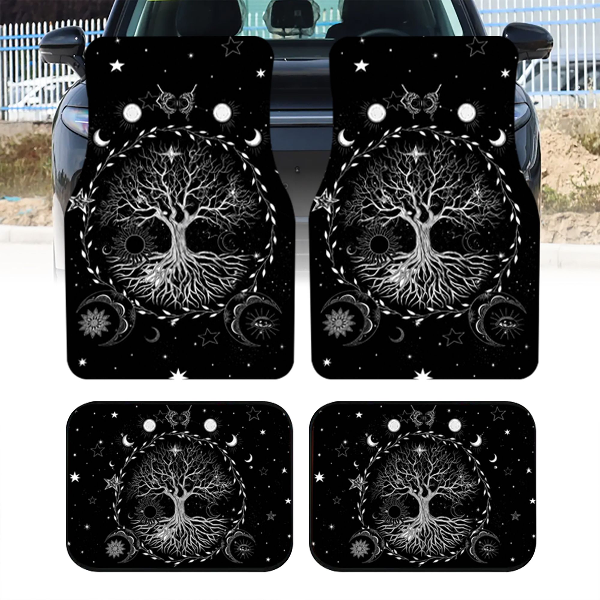 Luxury Lifestyle Cars - Tapis de sol universels pour voiture,