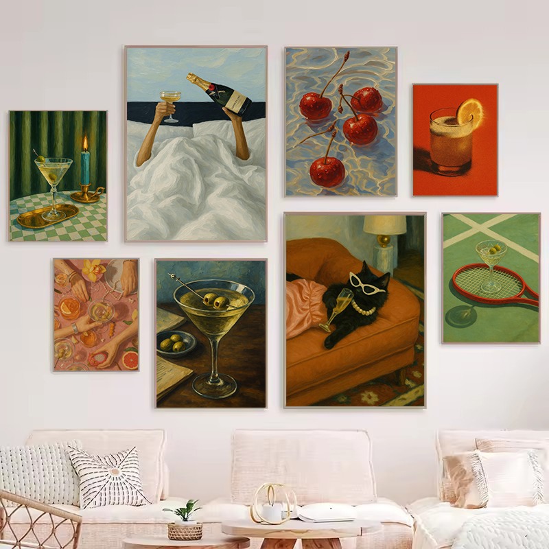 Luxury Lifestyle Picture - 1 pièce Tableau mural sans cadre,