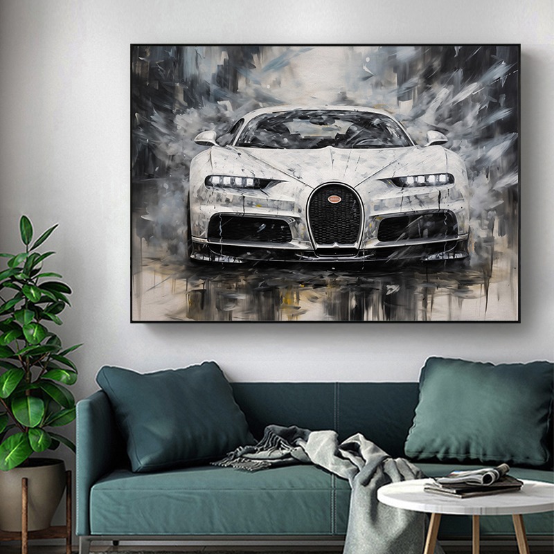 Vintage peinture à l'huile Sty - Luxury Lifestyle Cars avis et prix