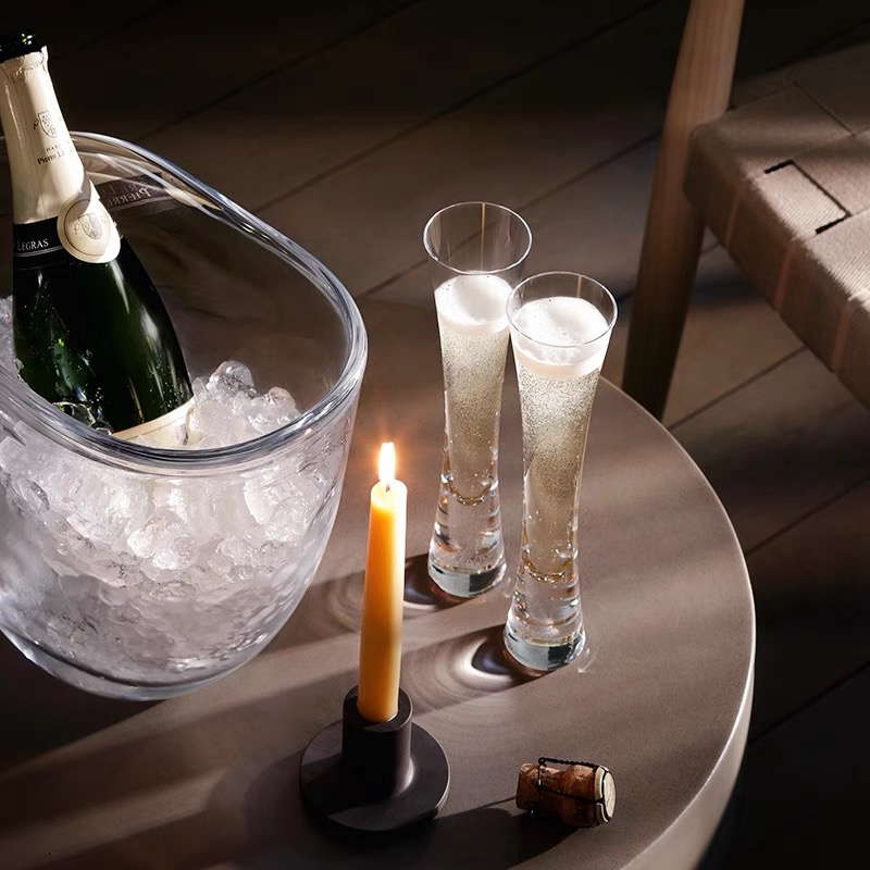 Verres à Champagne Sans Poigné - Crystal Wine Glass avis et prix