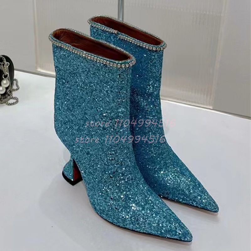 Bottines à talons en verre de  - Crystal Wine Glass avis et prix
