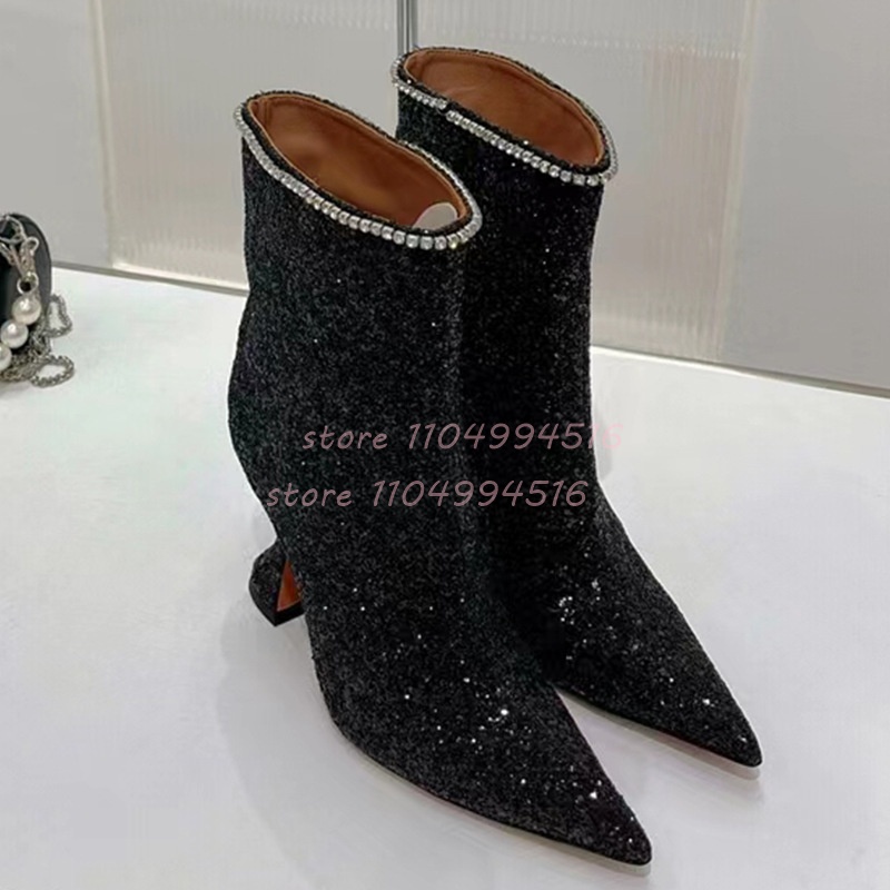 Bottines à talons en verre de  - Crystal Wine Glass avis et prix