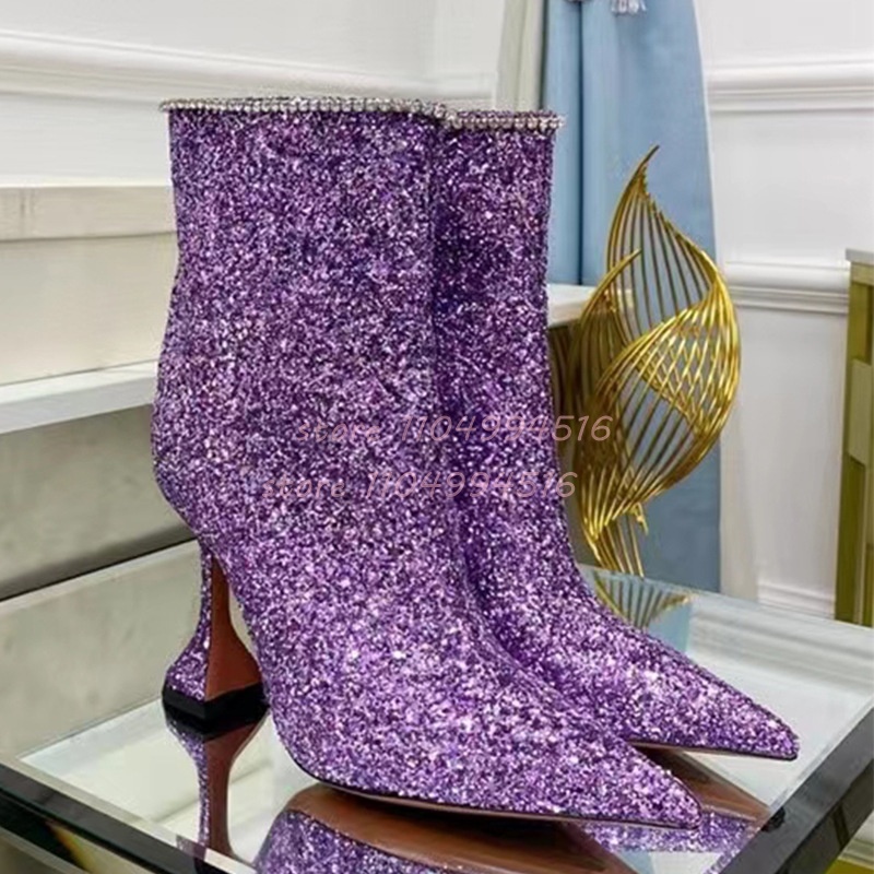 Bottines à talons en verre de  - Crystal Wine Glass avis et prix