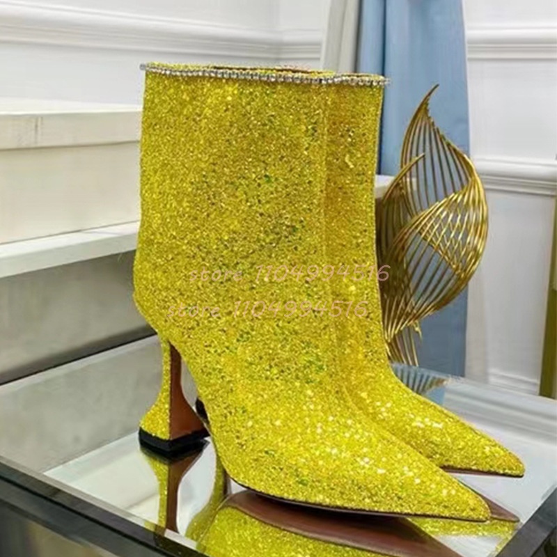Bottines à talons en verre de  - Crystal Wine Glass avis et prix