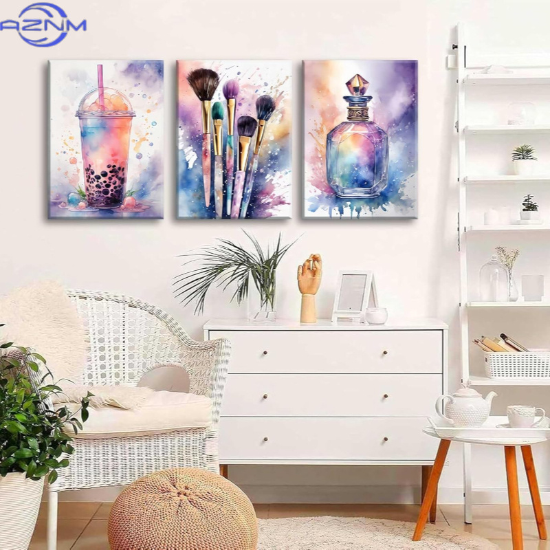 Lot de 3 affiches sur toile im - Luxury Lifestyle Picture avis et prix